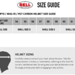bell helmet size guide carbon