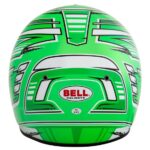 bell kc7 champion helmet green back