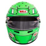 bell kc7 champion helmet green front