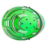 bell kc7 champion helmet green top