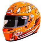 bell kc7 champion helmet orange