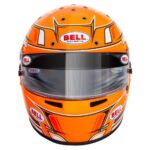 bell kc7 champion helmet orange front