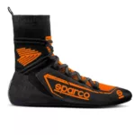 sparco 001278 x light+ race boots black orange