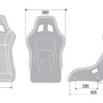 sparco 008012rnr qrt performance seat size